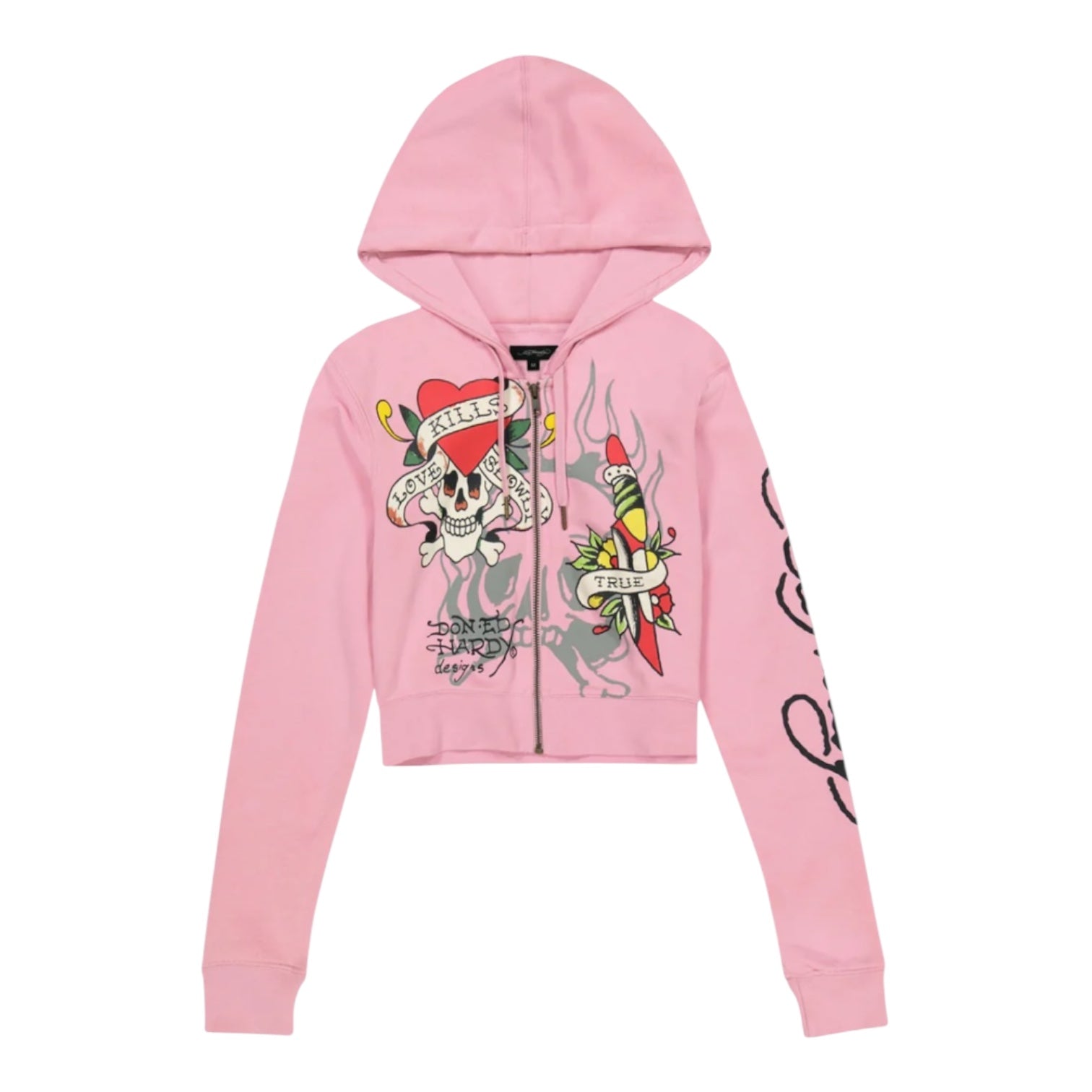 ED HARDY SET TOP PINK – PlutonsPalace
