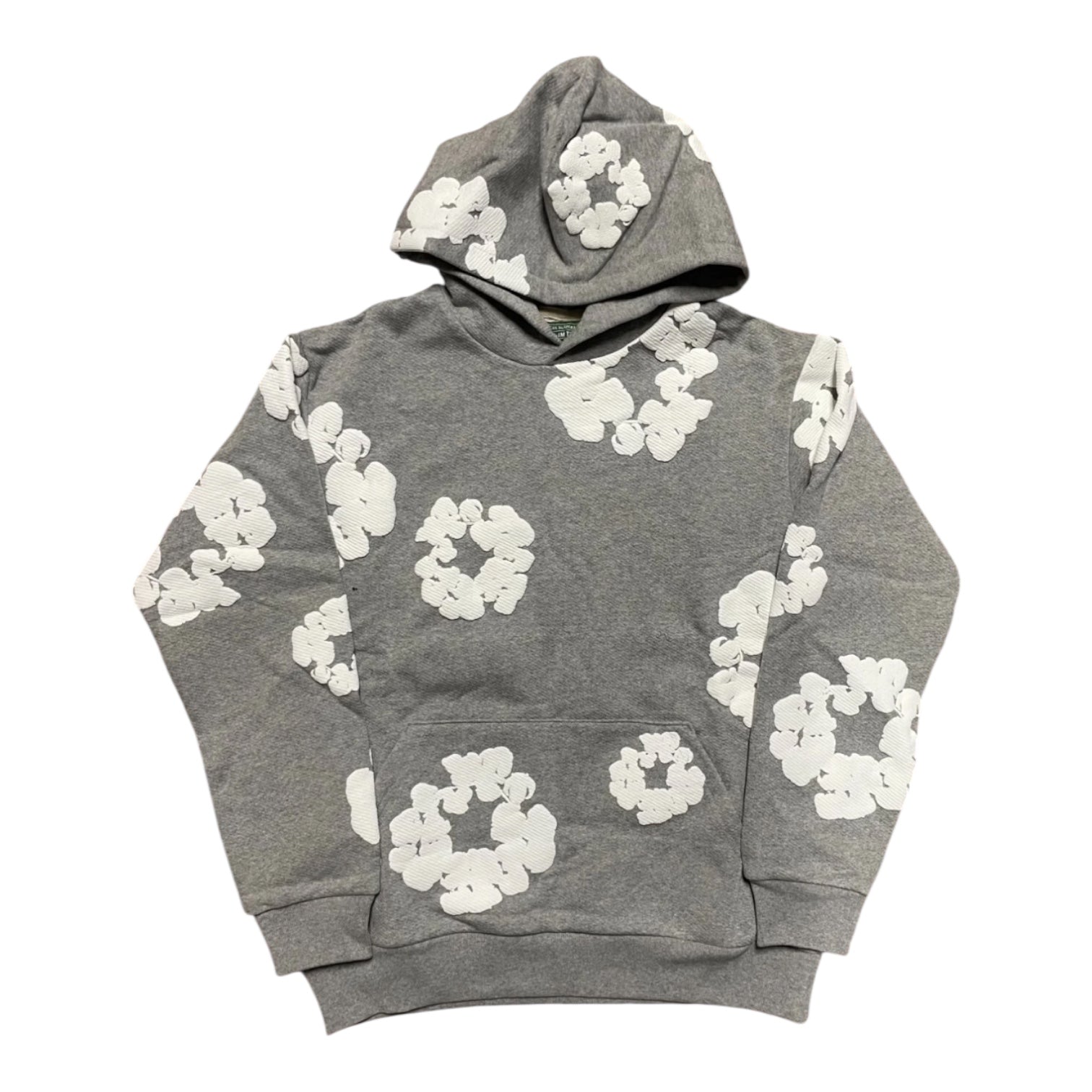 DENIM TEARS HOODIE GRAY