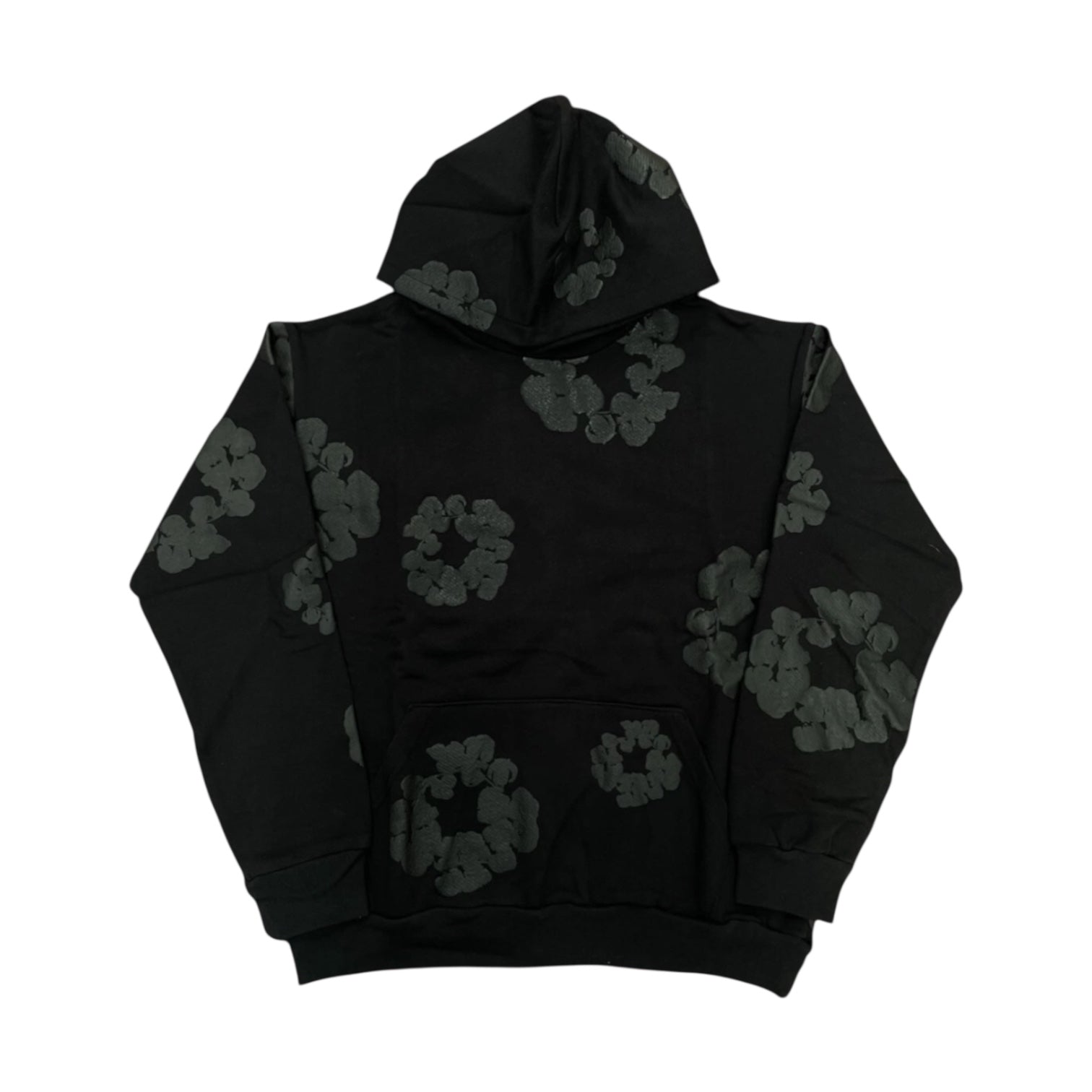 DENIM TEARS HOODIE MONOCHROME