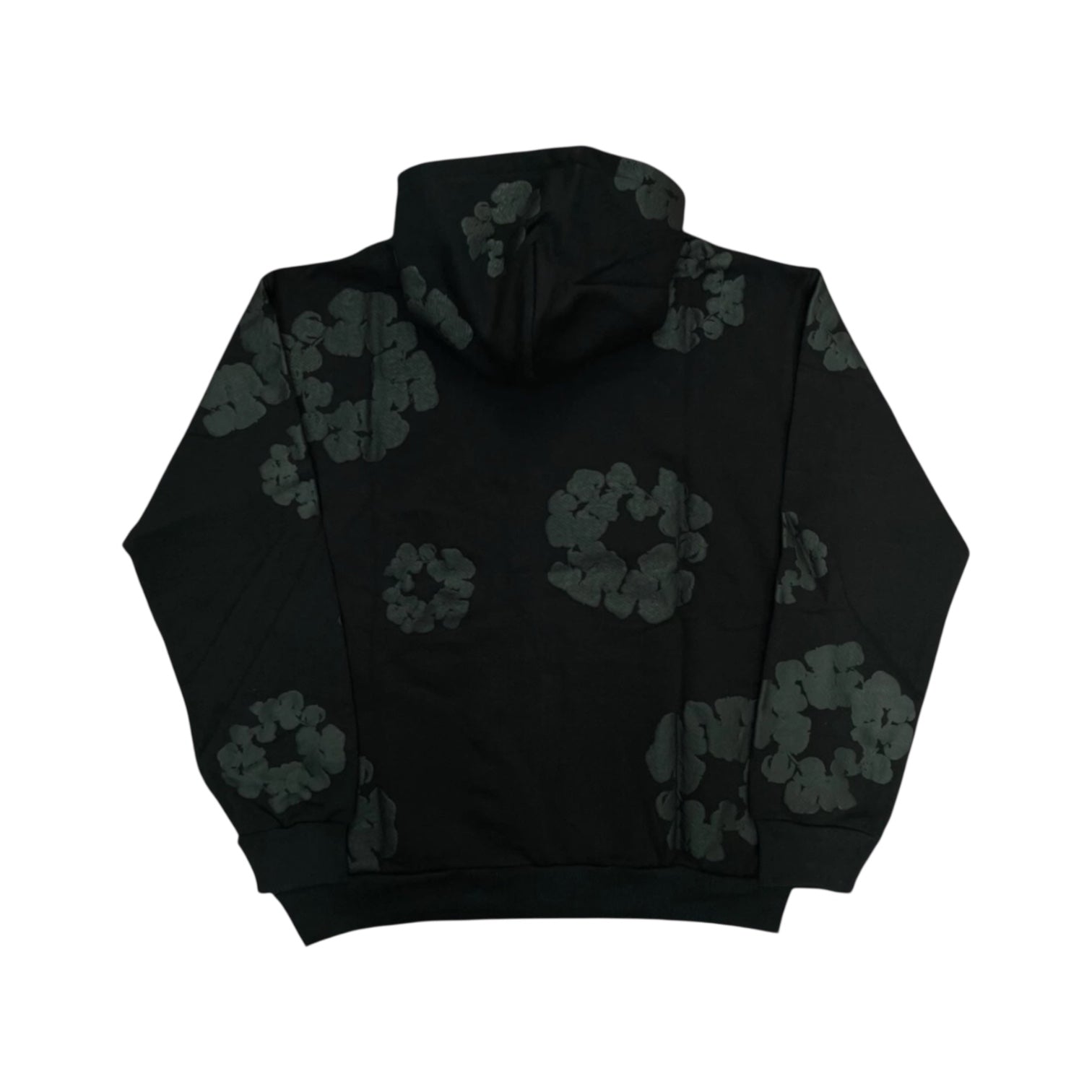 DENIM TEARS HOODIE MONOCHROME